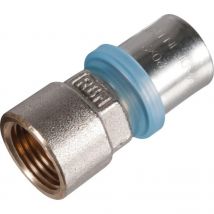 Rbm - Raccord droit femelle fixe - Ø 16 mm - F 1/2' - RBM