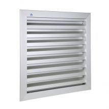 Renson - Grille de ventilation 400x200mm aluminium gris - RENSON - 41142