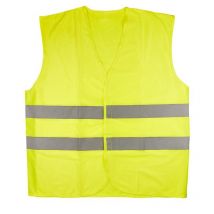 Lifebox - Gilet réfléchissant jaune - gilet à haute visibilité homologué Norme CE