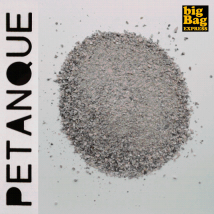 Big Bag Express - Big Bag de 600KG - Sable Stabilisé Gris pour Terrain de Pétanque Ø 0/6 mm - Livraison STANDARD