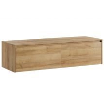 Meuble de salle de bain Jelsey - Badplaats - Chene - 140cm - Meuble vasque