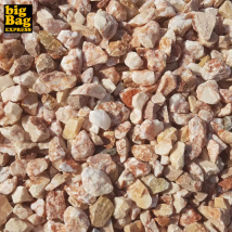 Big Bag Express - PACK 18M² Gravier Marbre Rose Ø 6/9 mm (36 X Sac de 25Kg +/- 900Kg ) - Livraison STANDARD