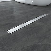 Ocean Sanitaire - OCEAN caniveau de douche en acier inoxydable italien 2 en 1