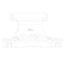 Paumelle en feuillure of mobile nx - Axe ferrure (mm) : 13 - Finition : Roto Sil - Jeu de fonctionnement (mm) : 12 - Pr