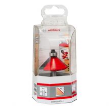 Bosch Professional - Fraise à chanfreiner Bosch Expert for Wood 8 x 44 x 61 mm 45 ( 2608629379 ) pour le bois