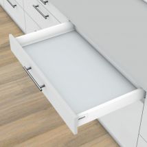 Blum - Tiroir TANDEMBOX hauteur M blanc L350mm - BLUMOTION - INT358M350BLS