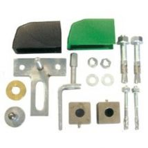 Ing Fixations - Kit pivot de portail à cheviller ing fixations - section carré 30x30mm - a010900