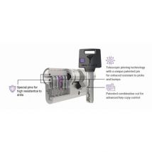 Mul-t-lock - Cylindre mtl400 86 91 31-60 nm pan service multlock - eum4h3160xx0xxxse