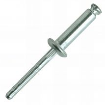 250 Rivets De Structure Éclatés, T-lock, Alu/acier Tp, D. 6.4 X 12 Mm Ref 52372 - Tld6412-bc - Scell-it