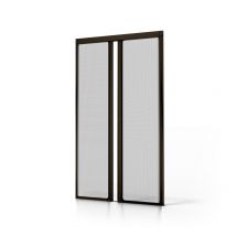 Avosdim - Moustiquaire Store pour Baie Vitrée AVOSDIM Alu Marron 8014 - L 240 x H 230 cm