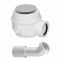 Omnires - Siphon Pour Baignoire Avec Bonde Chrome