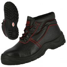 Nitras Safety Products - Basic Step Mid En Iso 202345 S3 -cuir Noir 45