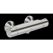 Hansa Hansamicra Robinet De Douche, Avec Dispositif De Sécurité, Fonction Éco, Raccords Eau Chaude/froide Inversés, 58152171