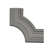 Déco Fer Forgé - Décor D'angle Mouluré En Alu