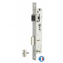 Thirard - Boitier De Serrure Encastrable À Cylindre Pour Menuiserie Métallique, Axe 21mm, Inox, Bouts Carrés