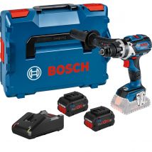 Perceuse-visseuse 18v Gsr 18v-110 C + 2 Batteries 5,5ah + Chargeur + L-boxx - Bosch - 06019g0105
