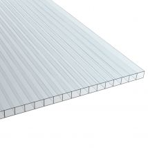Dhaze - 5 Plaques Polycarbonate Alveolaire Ep.10mm - Opale - 4,00m X 1,05m