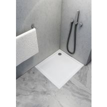 Otitec - Receveur De Douche En Acrylique Blanc - Carré - Zaher - 90 X 90