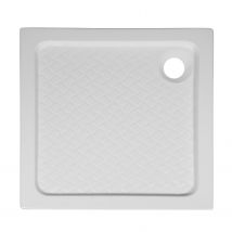 Bac Receveur De Douche 80 X 80 Cm En Acrylique, Antiglisse, Antirouille, Épaisseur 6 Cm Évacuation Ø9 Cm – Lpp Lila