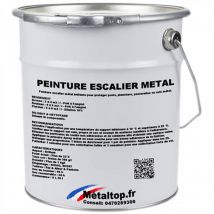 Peinture Escalier Metal - Metaltop - Orange Sang - Ral 2002 - Pot 5l