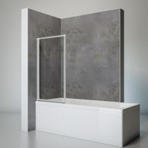 Schulte pare-baignoire rabattable sans percer
