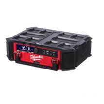 Radio Chargeur De Chantier Milwaukee M18 Prcdab+-0 Packout 18v Dab+/am/fm Produit Seul