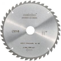 Metabo Lame De Scie Circulaire Hw/ct 216 X 30 X 2,4/1,8