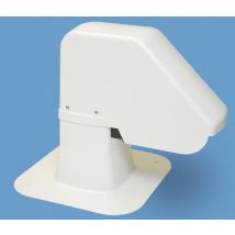 Mc Distribution - Col de cygne - Dimensions: 125 x 125 mm - Blanc