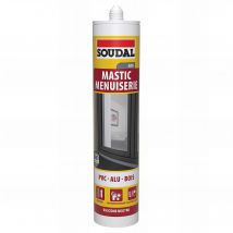 Soudal - Silicone Gris Claire Béton Menuiserie Fenêtres Et Vitres Snjf - 280 Ml