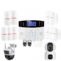 Alarme Maison Avec Caméra Ip Lifebox Evolution Kit Ip - 2 Caméras