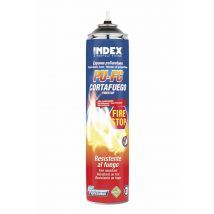 Index - Mousse De Polyuréthane Résistante Au Feu - Application Avec Canule 750 Ml - Boite De 12