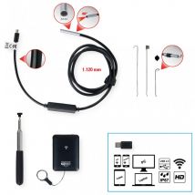 Ks Tools - 550.7510. Vidéoscope Wifi Avec Sonde 5,5mm 0° Hd 7 Pcs