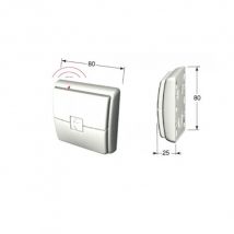 Boitier Vide Bubendorff Pour Émetteur Mural Blanc