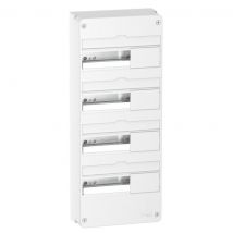 Schneider Electric - Coffret en saillie RESI9 blanc 4 rangées de 13 modules 90A - SCHNEIDER ELECTRIC - R9H13404