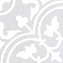Tinker - Carrelage Carreaux De Ciment Cassis Gris Clair 25x25 Cm