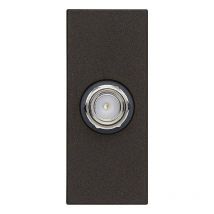 Prise Tv Coaxiale Type F Vimar Linea 1 Module Noir 30318.g