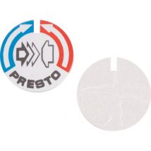 Presto - Plaque Signalétique Autocollante Alpa