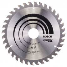 Bosch - Bois D'optiline De Lame De Scie Circulaire Pour Scies Circulaires À Main. 1