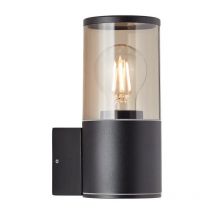 Brilliant - Sergioro Applique Extérieure, Noir Depoli, E27 20w, Ampoule Non Incluse
