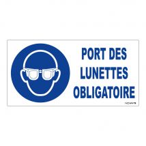 Novap - Panneau Port Des Lunettes Obligatoire - Rigide 960x480mm - 4000381