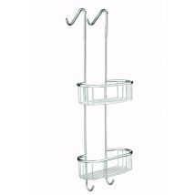 Inda - Paniers De Douche Double À Suspendre Chrome