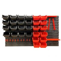 Fischer Darex - Kit De 4 Panneaux Muraux Et Accessoires De Rangement