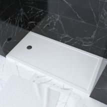 Galedo - Receveur Acrylique Blanc 80x160x5,5cm - Whiteness 160