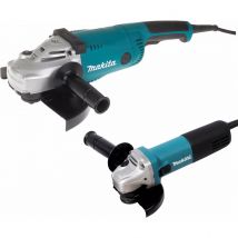 Makita - Ensemble De 2 Machines (ga9020 + 9558hnrg)