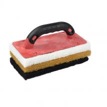 Mat Inter - Platoir Eponge Epoxy Poignee Scratch + 3 Semelles