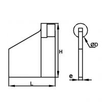 Buttée De Portail À Souder Af 10 À 30010 Torbel A30010