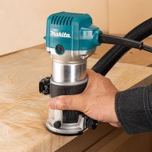 Affleureuse Défonceuse Multifonctions 710 W Ø 8 Mm - Makita Rt0702cx2j