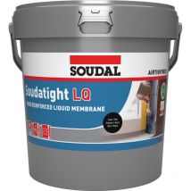 Soudatight Lq - Membrane Étanche À L'air Et À La Vapeur Ec 1 Plus - Soudal - 4,5 Kg Blanc
