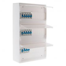 Coffret Électrique Équipé 39 Modules - 11 Disjoncteurs - Zenitech