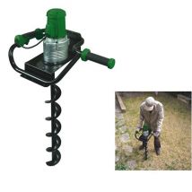 Ribimex - Tarière Électrique 1200w + Mèche En Acier Laqué Prtarelec Ribiland
